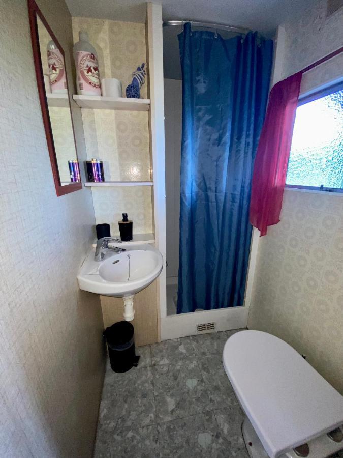 Mobilhome Sous Chalet En Bois A La Ferme Josnes Zewnętrze zdjęcie